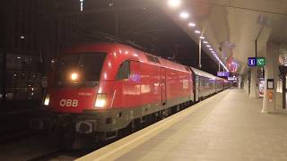 Special train Wien Vienna  Timisoara leaving at Wien Hbf tren special de la Viena la Timișoara [upl. by Gerbold]