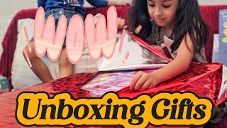 Unboxing the Gifts  Kids Toy review  Dubai  Dubailife  Birthday Gifts [upl. by Orenid683]