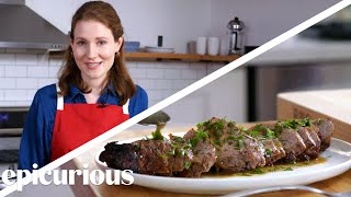 Rhoda Makes Perfect Pork Tenderloin  Epicurious [upl. by Alset]