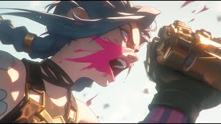 Jinx vs Vi「Arcane Season 2 AMV」 Walk [upl. by Zobkiw]