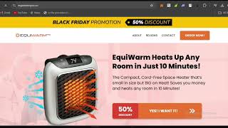 Equiwarm pro heater review  legit or scam [upl. by Enitsyrk810]