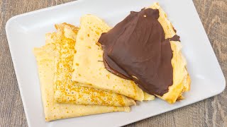 ✅ MASA para CREPES DULCES CASEROS en 3 MINUTOS  RECETA BOMBA 😍 [upl. by Wivina974]