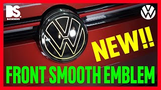 Badgeskins VW Smooth Front Emblem NEW VERSION 2pc [upl. by Yumuk]