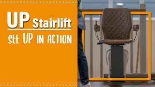 The Most Simple and Luxurious Stairlift  UP stairlift  DeVi [upl. by Gaultiero890]