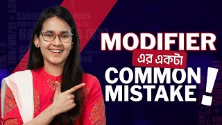 Modifier এর একটা Common Mistake  Dangling Modifier  ঘরে বসে English Grammar  Munzereen Shahid [upl. by Ycam]