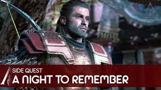 Assassins Creed Odyssey  Side Quest  A Night to Remember [upl. by Bertero]