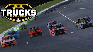 iRacing  NASCAR Trucks at Kansas [upl. by Annalla]