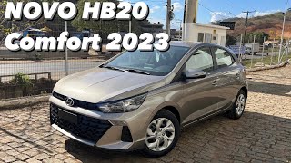 Hyundai HB20 Comfort 10 Aspirado 2023  Em detalhes 4K HDR [upl. by Gyimah493]