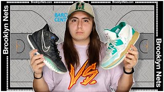 Kyrie 7 VS Kyrie Infinity ¿CUÁL ES MEJOR [upl. by Holtz]