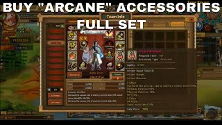 BUY quotARCANEquot ACCESSORIES FULL SET ► Unlimited Ninja Ninja Classic  Anime  Ninja World Online [upl. by Estelle879]