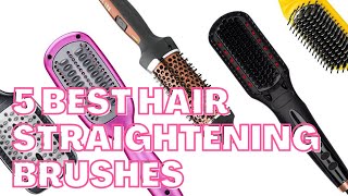 5 Best Hair Straightening Brushes for 2021 [upl. by Eiramassenav]