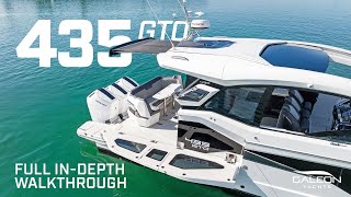 Galeon 435 GTO  Full InDepth Walkthrough [upl. by Allemahs]