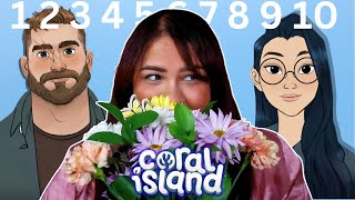 Coral Island Ranking All Romanceable Characters Swipe left or right [upl. by Boaten447]