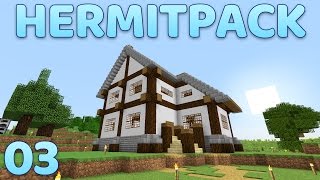 Hermitpack Modded Minecraft 03 Quark Mod Showcase amp House Exteriors [upl. by Graniela14]