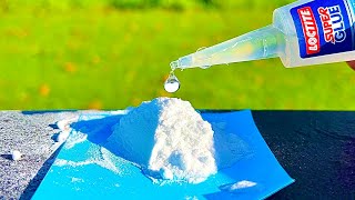 Super Glue and Baking soda  Pour Glue on Baking soda and Amaze With Results [upl. by Rann280]