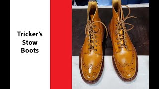 ASMR Trickers Stow Boots Acorn [upl. by Ahmed]