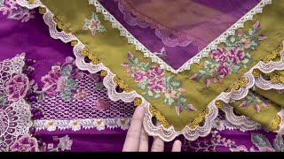 Most Beautiful unique Dress Design  How to Design Embroidered Dress [upl. by Latnahc]