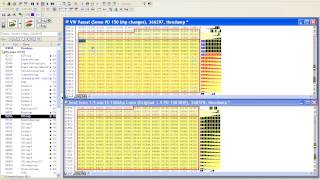 Comparing pd 130bhp maps with pd 150 bhp maps 7 N75 map [upl. by Nrevel]