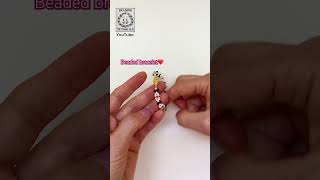 jewelry making tutorials with beads beadedjewelrymaking beadedjewelery shorts [upl. by Emie]