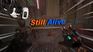 Still Alive Portal played on the Half Life Alyx Piano [upl. by Notsew]