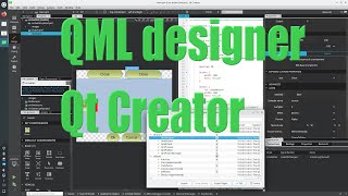 QML designer in Qt Creator tutorial  April 2023  eefbfcde [upl. by Ecilahs]