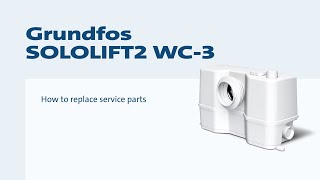 How to replace parts on Grundfos Sololift2 WC3 [upl. by Soinski614]