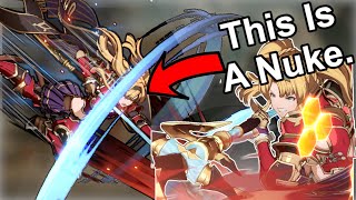 Zeta Becomes A BOSS BATTLE At 75 Meter Watch Out Road To 1 Ladiva Granblue Fantasy Versus Rising [upl. by Pagas]