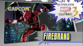 Firebrand  Character Vignette  ULTIMATE MARVEL VS CAPCOM 3 [upl. by Assennev]