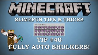 Slimefun Tips amp Tricks 40  Fully Automatic Shulker Farm [upl. by Bolton]