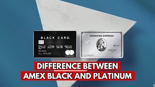 What Is The Difference Between Amex Black And Platinum [upl. by Kurt]