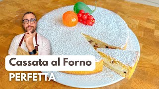 Cassata al Forno fatta in casa [upl. by Nahama]