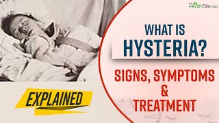 What Is Female Hysteria  Hysteria Treatment  Conversion Disorder Signs amp Symptoms [upl. by Adrial898]