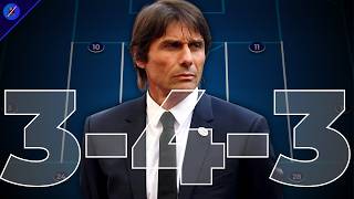 THE 3 4 3 IS THE PERFECT FORMATION  Football Tactics [upl. by Wilber]