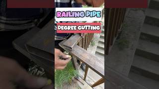 How To Make Railing Pipe Degree degree railing easy [upl. by Burnard674]