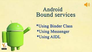 Android Bound Services [upl. by Akemed]