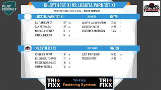 Kilsyth 1st XI v Lusatia Park 1st XI [upl. by Isaacs]