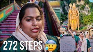 272 STEPS SUHANA കയറുമോ  😃🤣  Batu Caves KL Malaysia 🇲🇾😍  Mashura  Basheer Bashi [upl. by Ianteen]