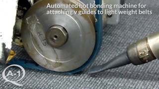 Attaching V Guides Using Hot Bonding  Forbo Siegling [upl. by Enneles]