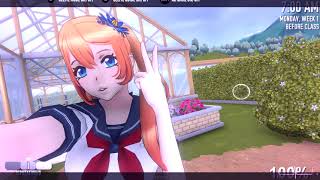 Play as Custom Himari Fujita DL Yandere Simulator [upl. by Bartlett]