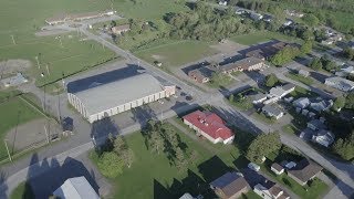 Drone flight over Noelville Ontario Canada [upl. by Rennob]