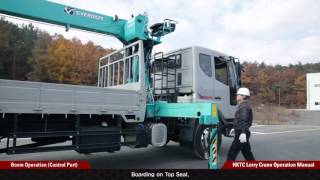 HKTCs Lorry Crane Operation Manual English Subtitle [upl. by Belldas]