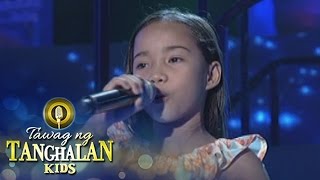 Tawag ng Tanghalan Kids Queenie Torremocha  Dito Ba [upl. by Antony]