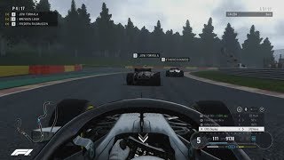 F1 New Balance Esports Pro Series 2018 Race Six Highlights [upl. by Teik358]