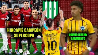 PIERO HINCAPIÉ CAMPEÓN DE LA SUPERCOPA DE ALEMANIA 🔥  EL KITU AL BANFIELD  JEREMY SARMIENTO VOLVIÓ [upl. by Nura]