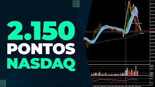 2150 pontos no NASDAQ com Leitura de Volume e Padrões Harmônicos [upl. by Laufer]