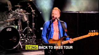 Back To Bass Tour  STING [upl. by Itsyrc]