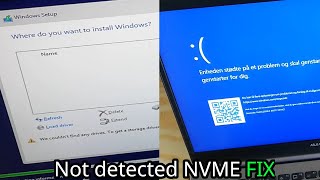 FIX Windows Bluescreennot detecting SSD [upl. by Auqenahs]