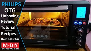 Philips OTG Unboxing Review  Detailed Tutorial  Recipes [upl. by Yreffoeg]