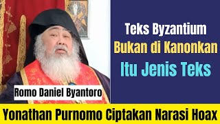 Yonathan Purnomo Seret Konsili amp Gereja Timur Untuk Justifikasi Terjemahan Alkitabnya [upl. by Mackey]