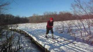 How to Cross Country Ski Pt 1 of 4  for XC Nordic Fun [upl. by Logan469]